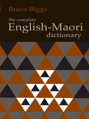 cover image of The Complete English–Maori Dictionary